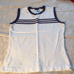 Adidas sleeveless cotton shirt